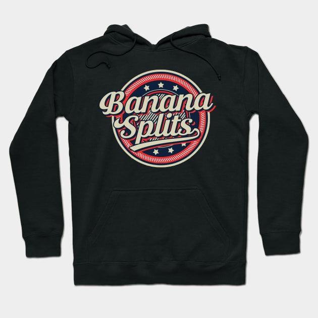 Graphic Aesthetic Banana Proud Name Circle Vintage Art Hoodie by ElinvanWijland birds